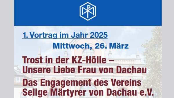 Vortrag bei der Marianischen Männerkongregation München